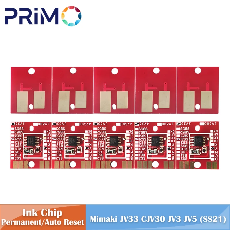 

440ML SS21 Permanent Auto Reset Ink Cartridge Chip for Mimaki JV33 CJV30 JV34 TS34 JV3 JV5 Eco Solvent