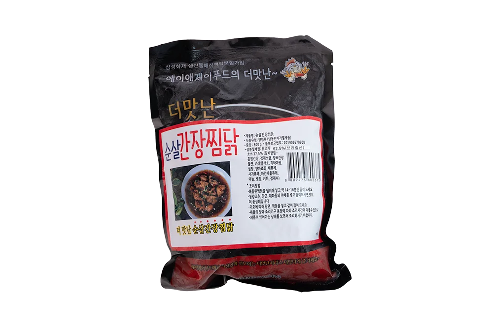 [에이앤제이푸드] 순살 간장 찜닭 800g * 2팩