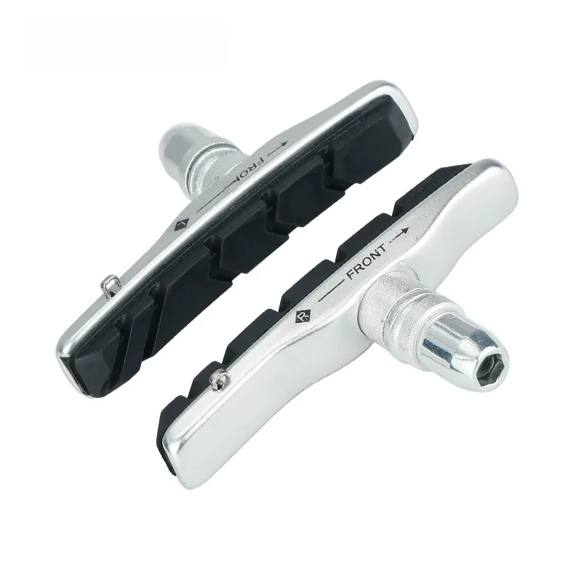 AliExpress DEEMOUNT Deemount Quality V-Brake Pads MTB Mountain Bicycle 72mm Caliper Brake Alum. Shoes for Linear Pull Brakes All Weathers Low Noise