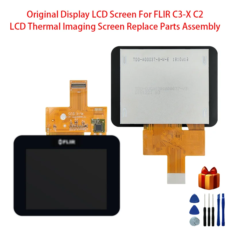 

Original Display LCD Screen For FLIR C3-X C2 LCD Thermal Imaging Screen Replace Parts Assembly