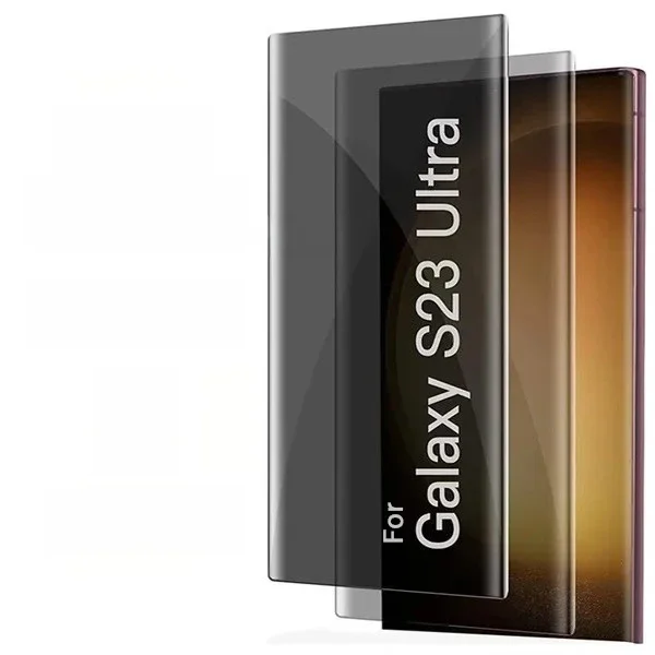Protecteurs d'écran de confidentialité pour Samsung Galaxy S23 Ultra Plus, verre trempé Anti-éblouissement, Film de couverture complète 3D S23 Plus Ultra Glass