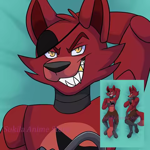 Dakimakura Anime Foxy Body Pillow Cover Double-sided Print Life-size Pillowcase