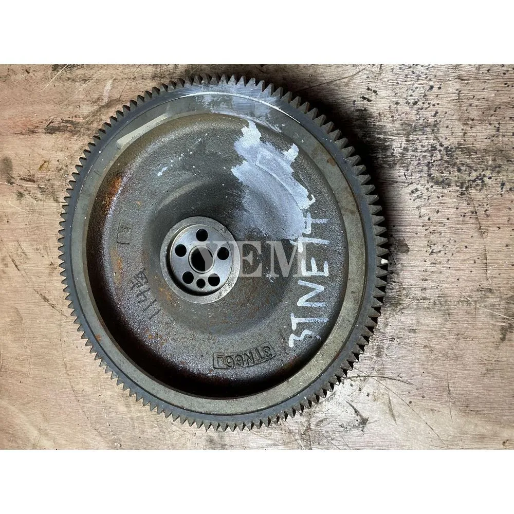 

Used 3Tne74 Flywheel Assembly For Yanmar Diesel Engine.