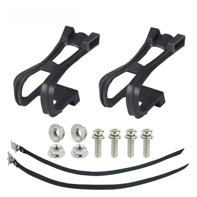 AliExpress DEEMOUNT 1 Pair Cycling Toe Harness Gym Spinning Pedal Fixed Gear Bike Racing Shoes Tip Holder Band Riding Workout Demo Match Strip