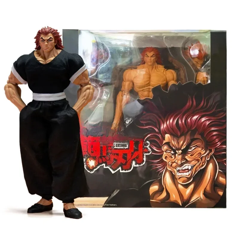 ST Baki Hanma Son Of Ogre Figurka akcji Hanma Yuujiro Figurka Ko Fighting PVC Kolekcja Anime Yujiro Figurki Model Zabawki Prezenty — 2
