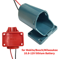 Adapters For Bosch/Milwaukee/Makita 10.8-12V Battery Power Connector Adapter Dock Holder 14AWG Wires Connectors Power