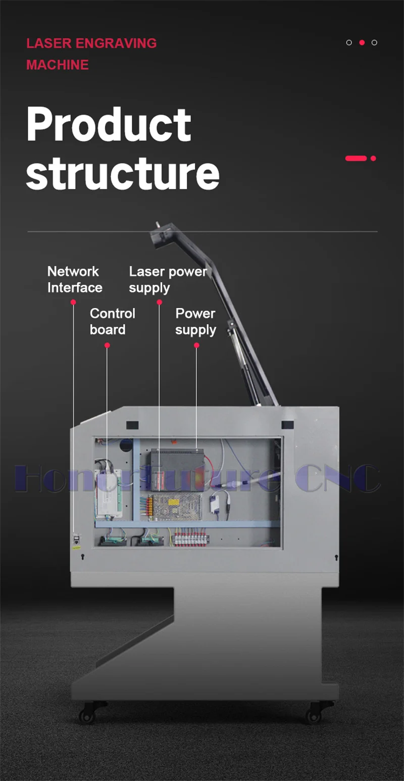High Cost-effectiveness 9060 Acrylic Laser Cutting Machine 50-180W Co2 Laser Wood Mdf Fabric Cloth Leather Non-mental