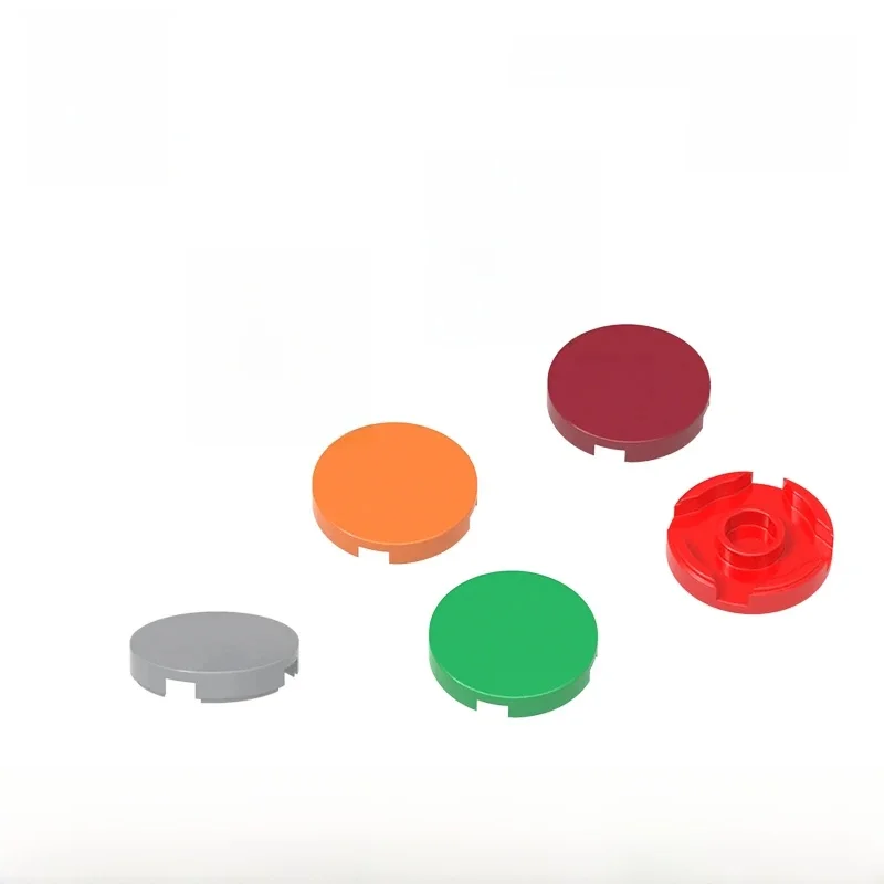 Wange 286 pièces/lot 14769 carrelage rond 2x2 bloc de couverture plate inférieure accessoires Moc compatibles avec brique bricolage assemblage de jouets pour enfants