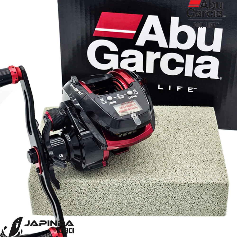 Abu Garcia Genuine TAIKHAN DLC Depth Measuring Reel, Red bream Tyrubber Hanchi Squid Deep Check Baitcast Reel, Abu Garcia