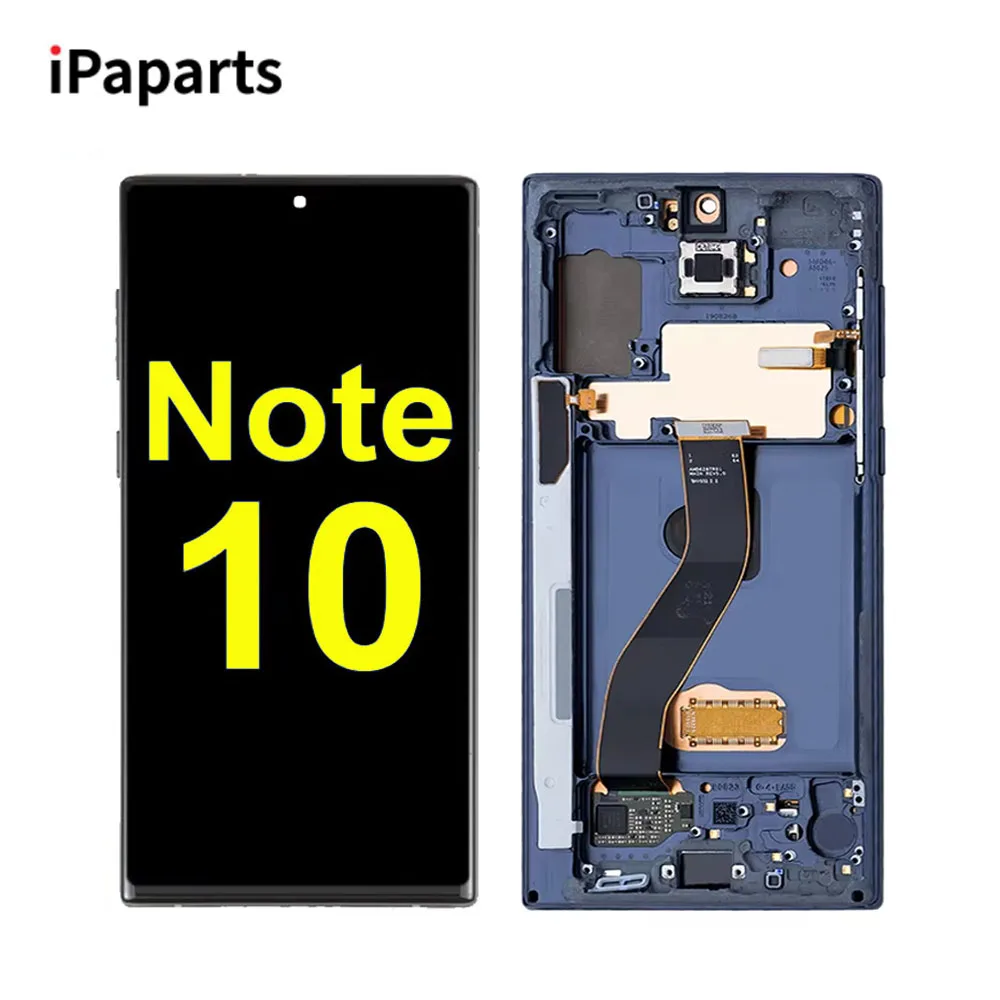 For Samsung Note 10 LCD Display Touch Screen Digitizer OLED/INCELL Replacement Note 10 N970 SM-N970F SM-N970U Display with Frame