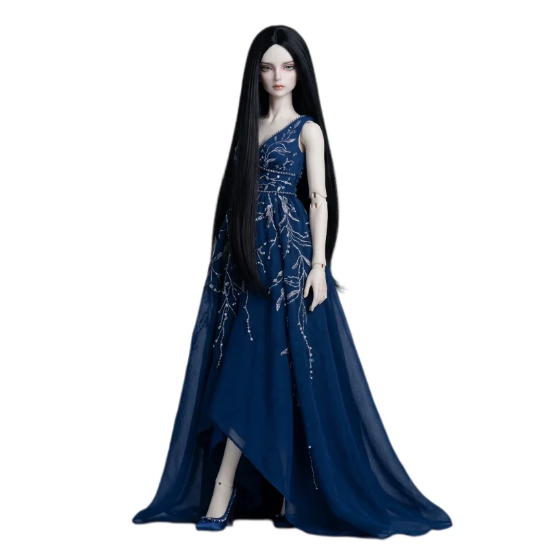 JD016 Fashion Long Straight 1/12 1/8 1/6 1/4 1/3 Blythe BJD Synthetic mohair Wig Doll For OB11 YOSD MSD SD Qbaby HairAccessories