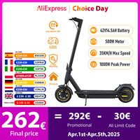 JUICEASE ESMax 45KM Electric Scooter 35KM/H Fast Speed 1000W Peak Power 10 Inch Anti-puncture Air Tire 14.5AH Folding E-scooter