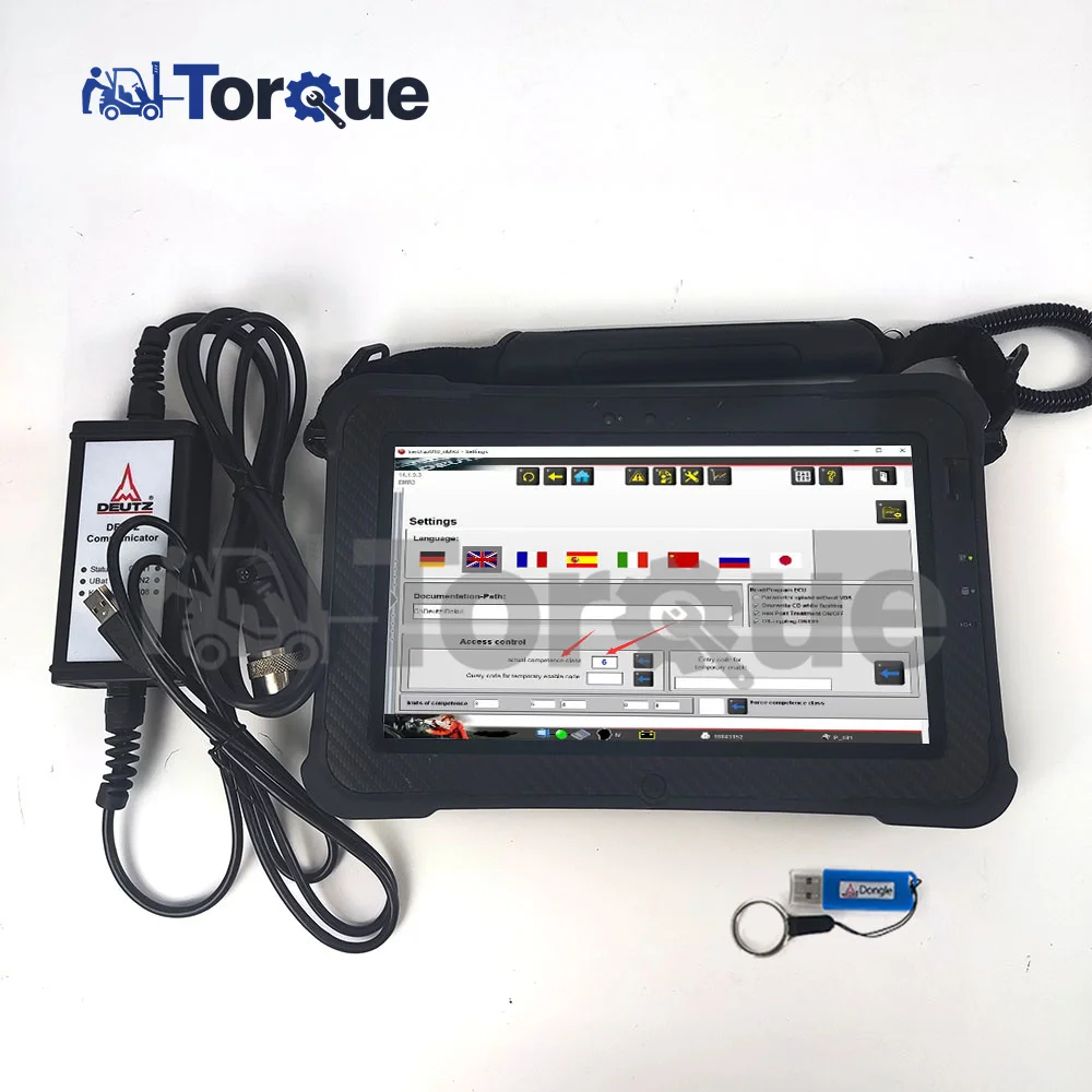 

Xplore tablet+For Deutz Decom Auto Detector Serdia 2010 for Truck Controllers EMR 2/3/4 Diagnostic & Programming Tool