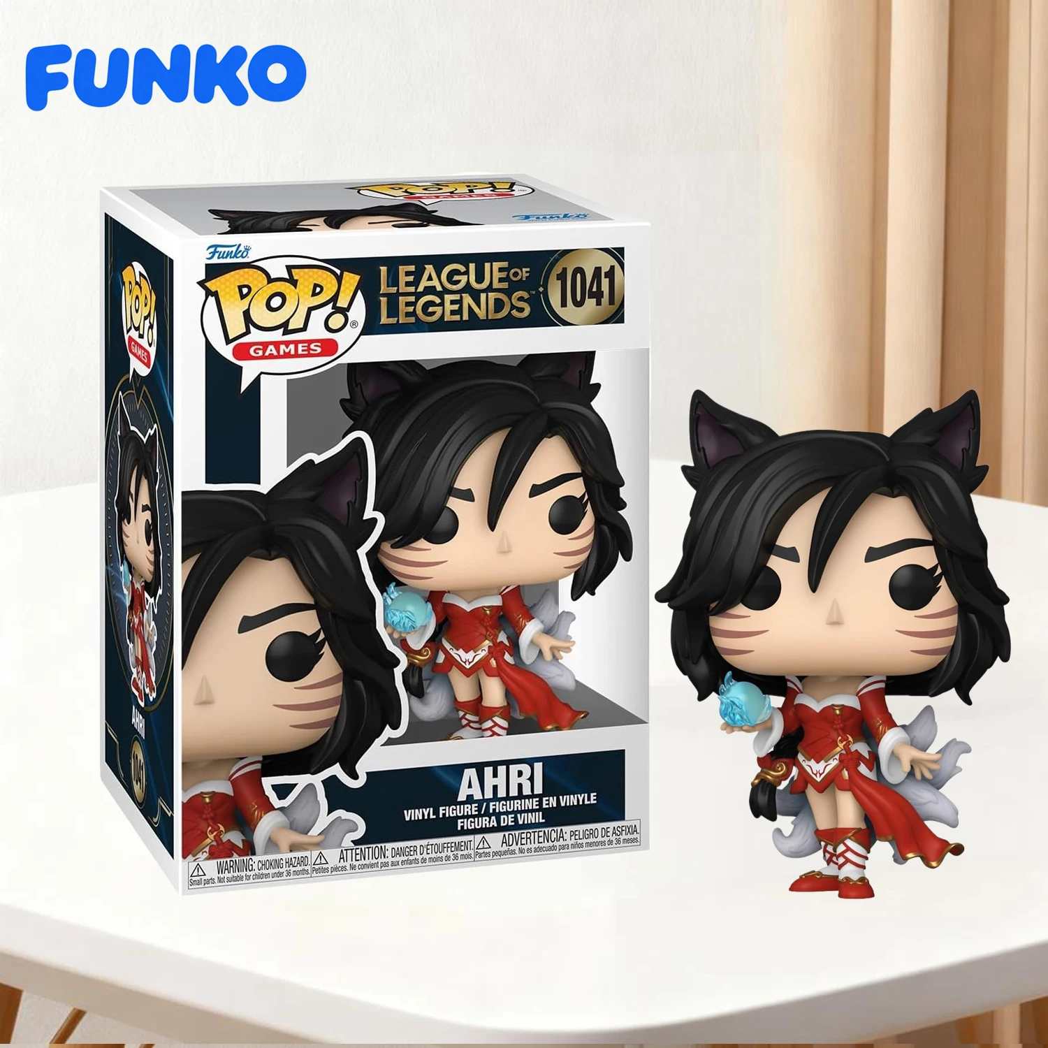 

Funko POP Games: League of Legends - Ahri - Vinyl Figure | Creative Gift | Official Merchandise | Collectible Display Model.