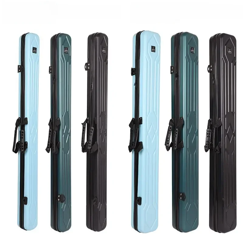 Sac de pêche portable en ABS, étui rigide, 127cm