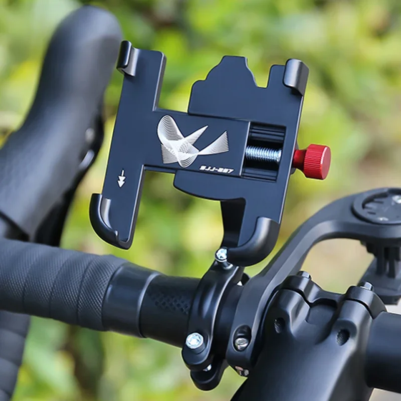 AliExpress X-TIGER Bicycle Phone Mount Alloy Bicycle Phone Holder 360° Rotation Bike Motorcycle Handlebar Clip Stand For All Cell Phone