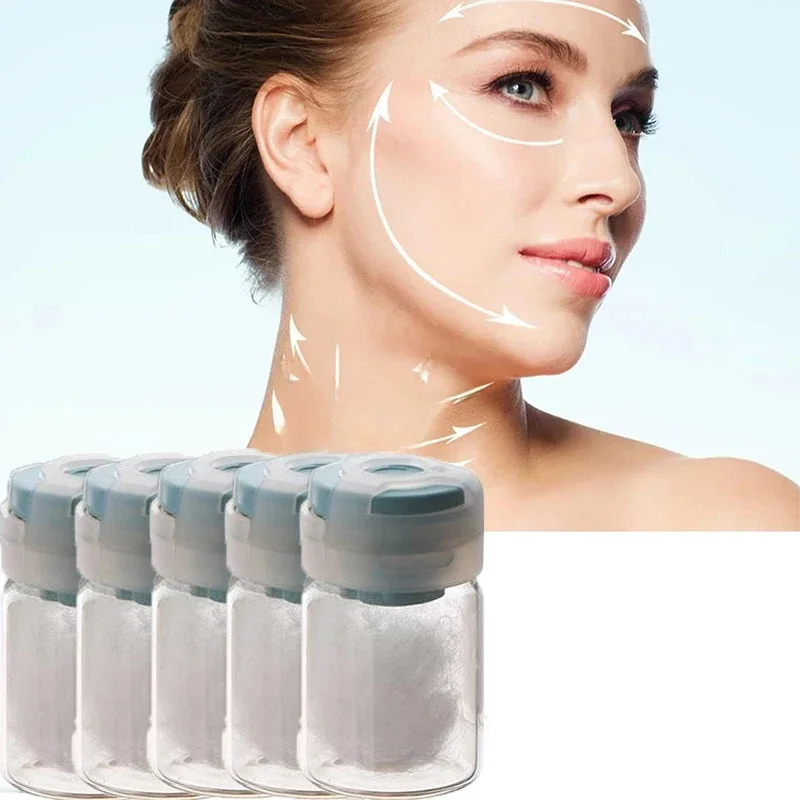 Boule de collagène Pure Soluble, Anti-vieillissement, protéine, Essence de soie, élimination des rides, sérum hydratant pour le visage, soins pour la peau, 3/5 pièces