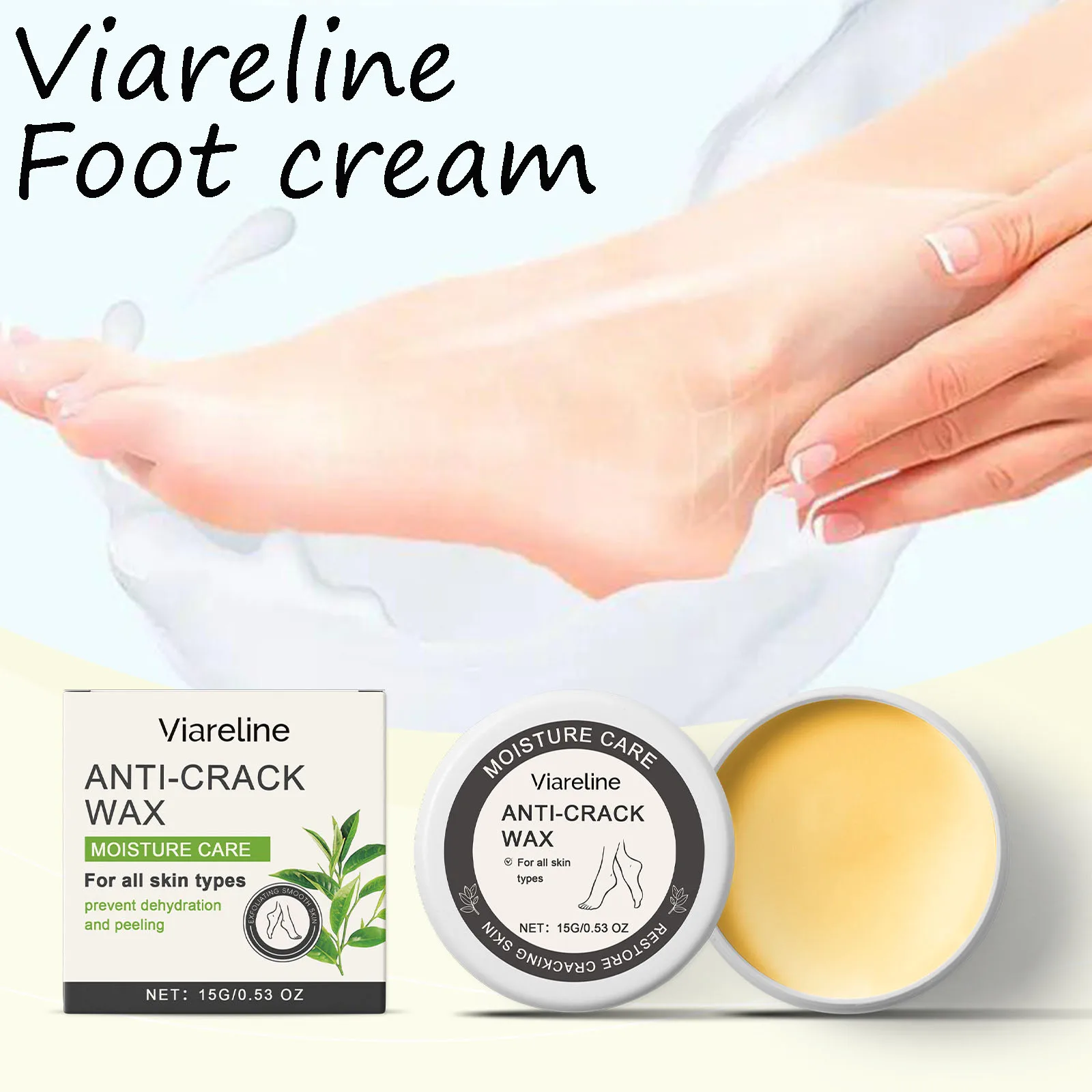

Крем для ухода за ногами Viareline, удаление омертвевшей кожи, уменьшение сухости, питательный, укрепляющий барьер кожи, успокаивающий крем для ухода за ногами против трещин