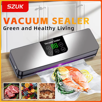 Food Vacuum Sealer Machine Dry Wet Food Vacuum Packaging Machine Smart Touch Key Kitchen Food Storage Sealing Machine