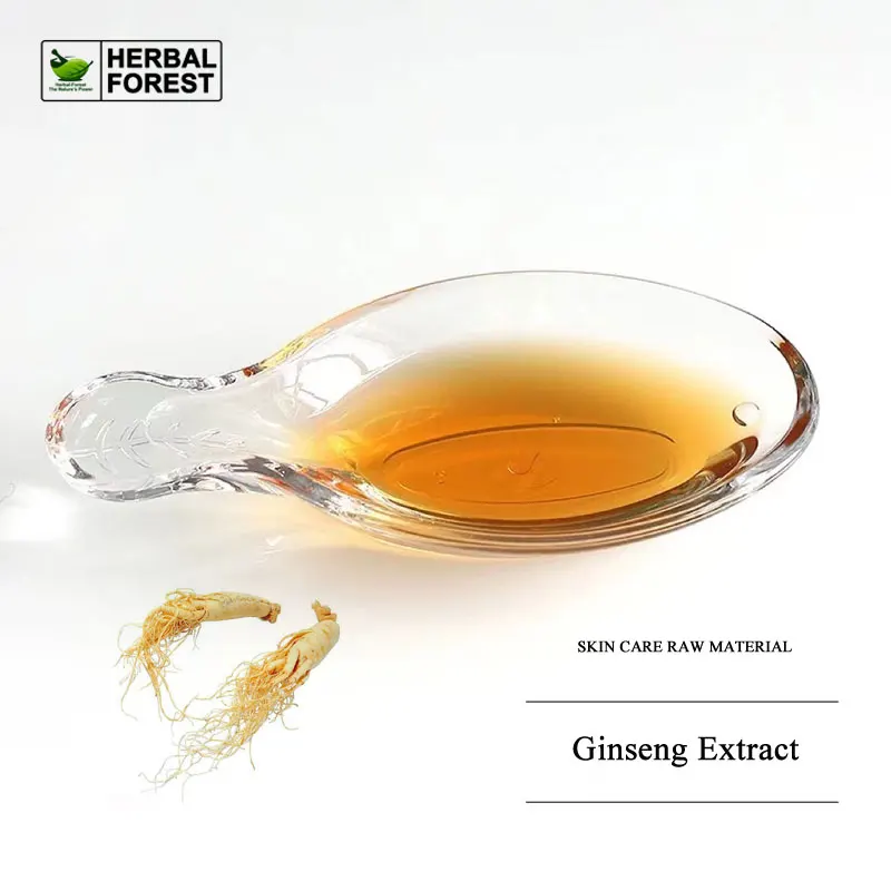 Pure Natural Ginseng Extract Liquid Essence Ginsenosides Anti-Aging Inhibiting Melanin Whitening Moisturizing Skin Care Additive