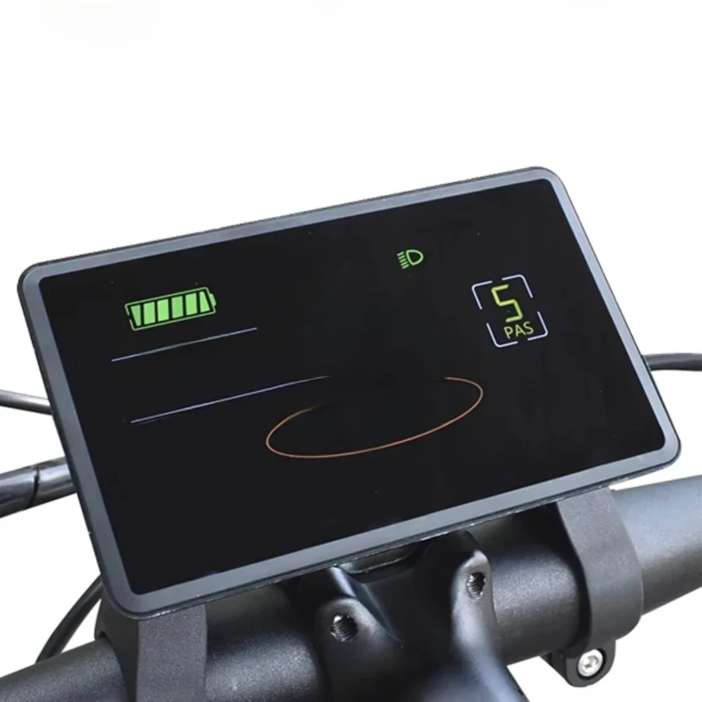 AliExpress Mcezdy UART2 H6C Bicycle Colorful Computer Mountain Bike Large Screen LCd Cycling Computer Odometer Accurate Waterproof Bicycle Display