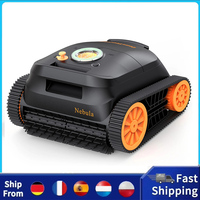Coasteering Nebula Cordless Robotic Pool Cleaner, 180Min Runtime, Wall Climbing & Waterline Cleaning, Brushless Motors