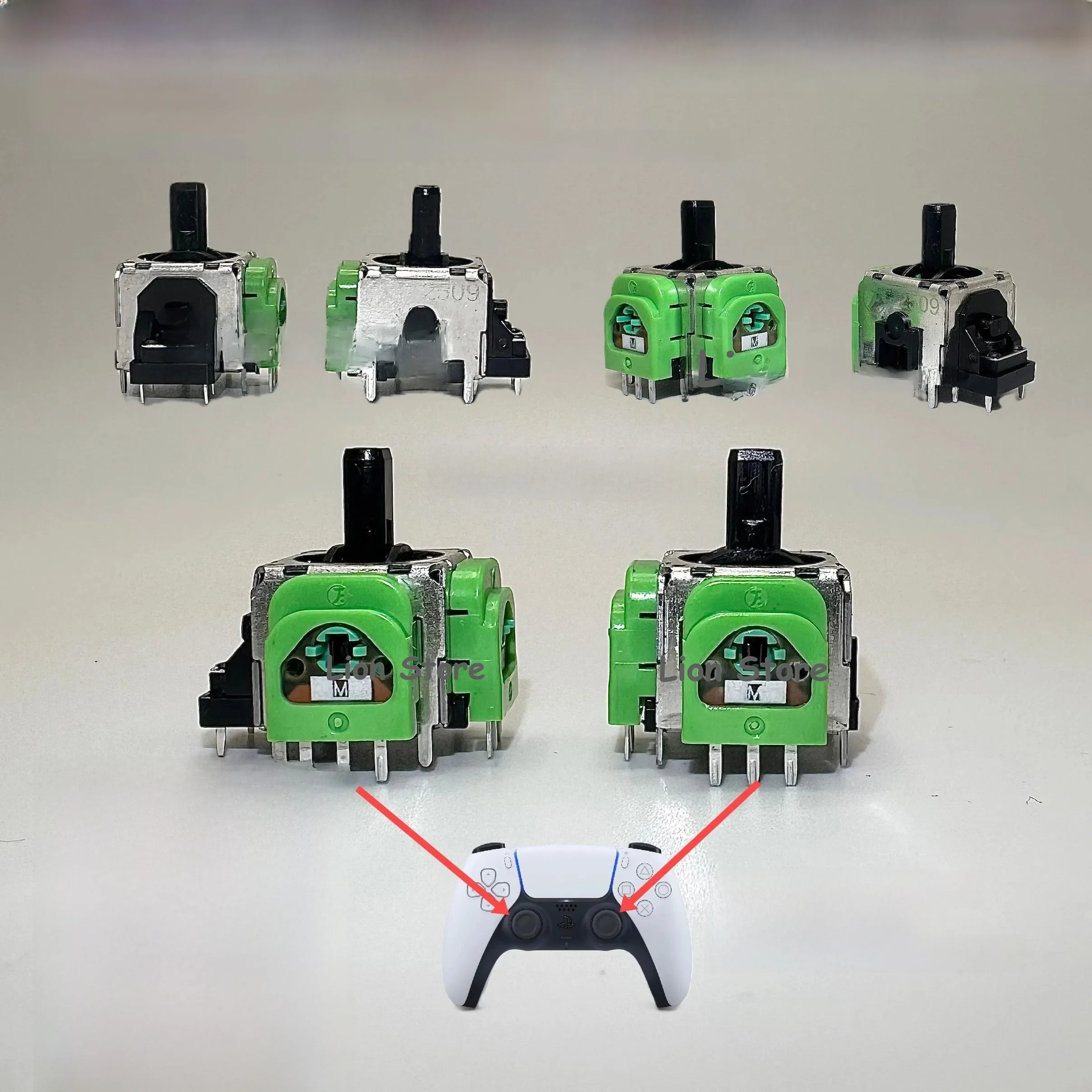 Favor dla PS5DualSensor Xbox PS4TMR AnalogJoystick Więcej oszczędności energii Brak zakłóceń magnetycznych Brak zużycia Ultra-wysoka precyzja — zdjęcie produktu 7