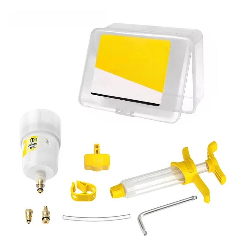 AliExpress riderace Bicycle Hydraulic Brake Bleed kit for Magura MT 2 4 6 7 8 Series Brake System Mineral Oil Brake Funnel Set Bike Repair Tool 2022