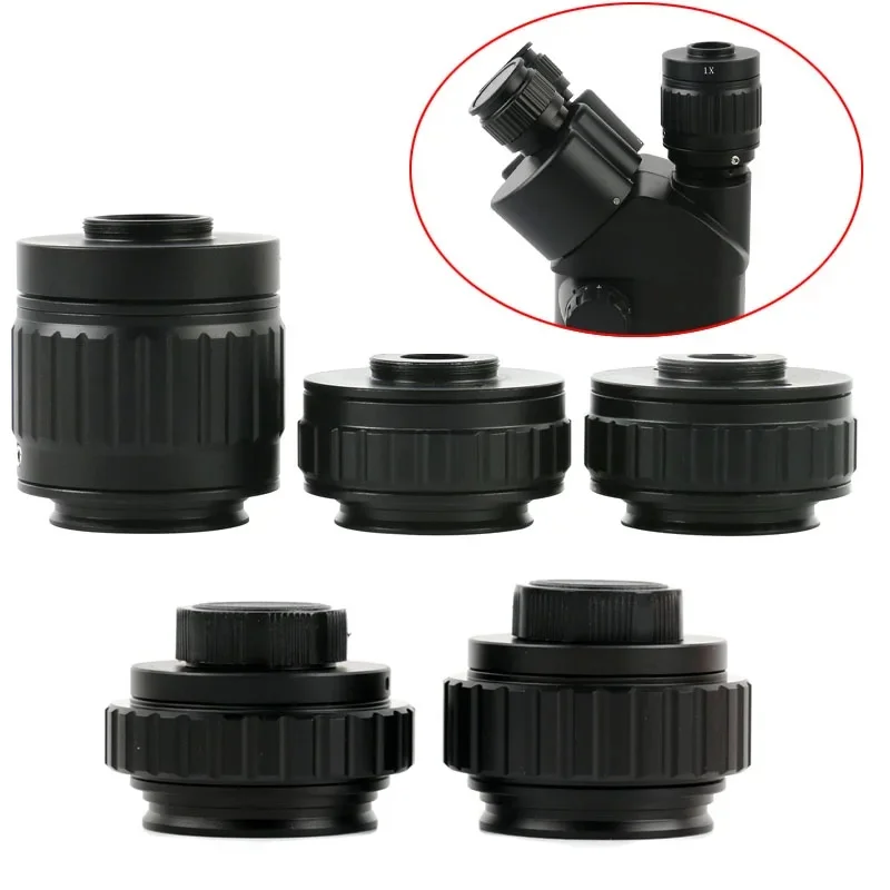 0,35X 0,5X 0,4X 0,3X Adapter obiektywu 1X Tube Regulowana ostrość 38 mm do mocowania C Trójokularowy stereoskopowy adapter kamery mikroskopowej — zdjęcie 2