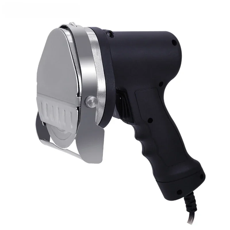 220V/110V 80W Handheld Electric Kebab Slicer Doner Knife Shawarma Cutter 0-8mm BBQ Roast Meat Cutting Machine Gyro Knife