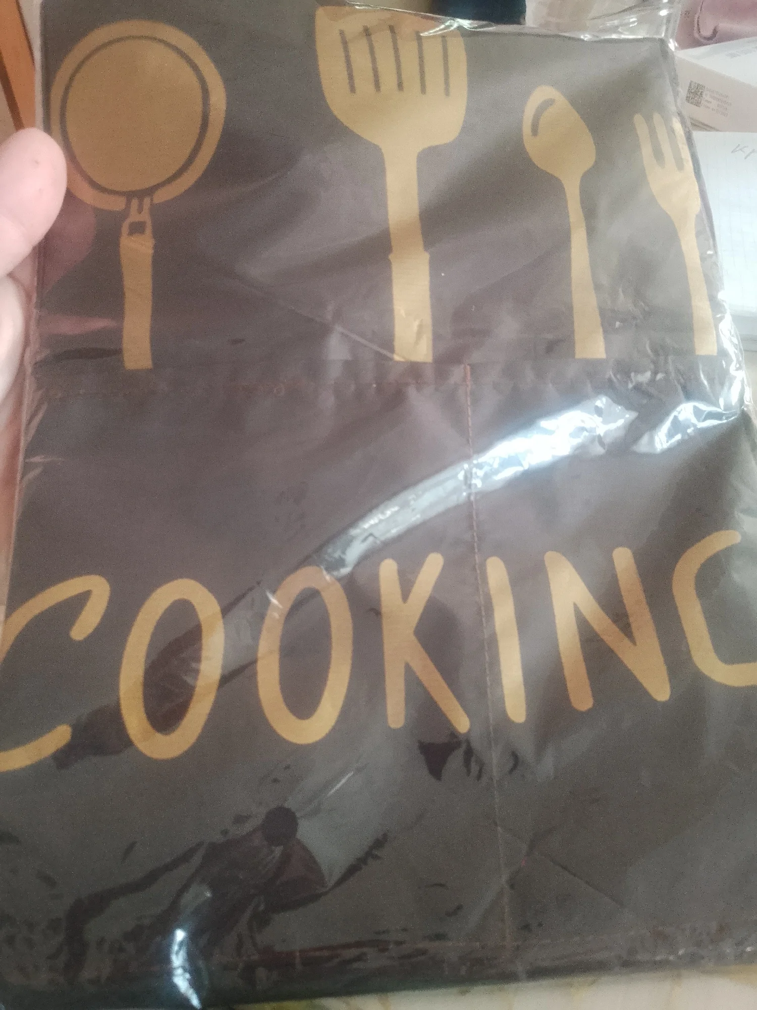 Kitchen Household Cooking Apron Men Women Oil-Proof Waterproof Adult Waist Fashion Coffee Overalls Apron Kitchen Accessories photo review