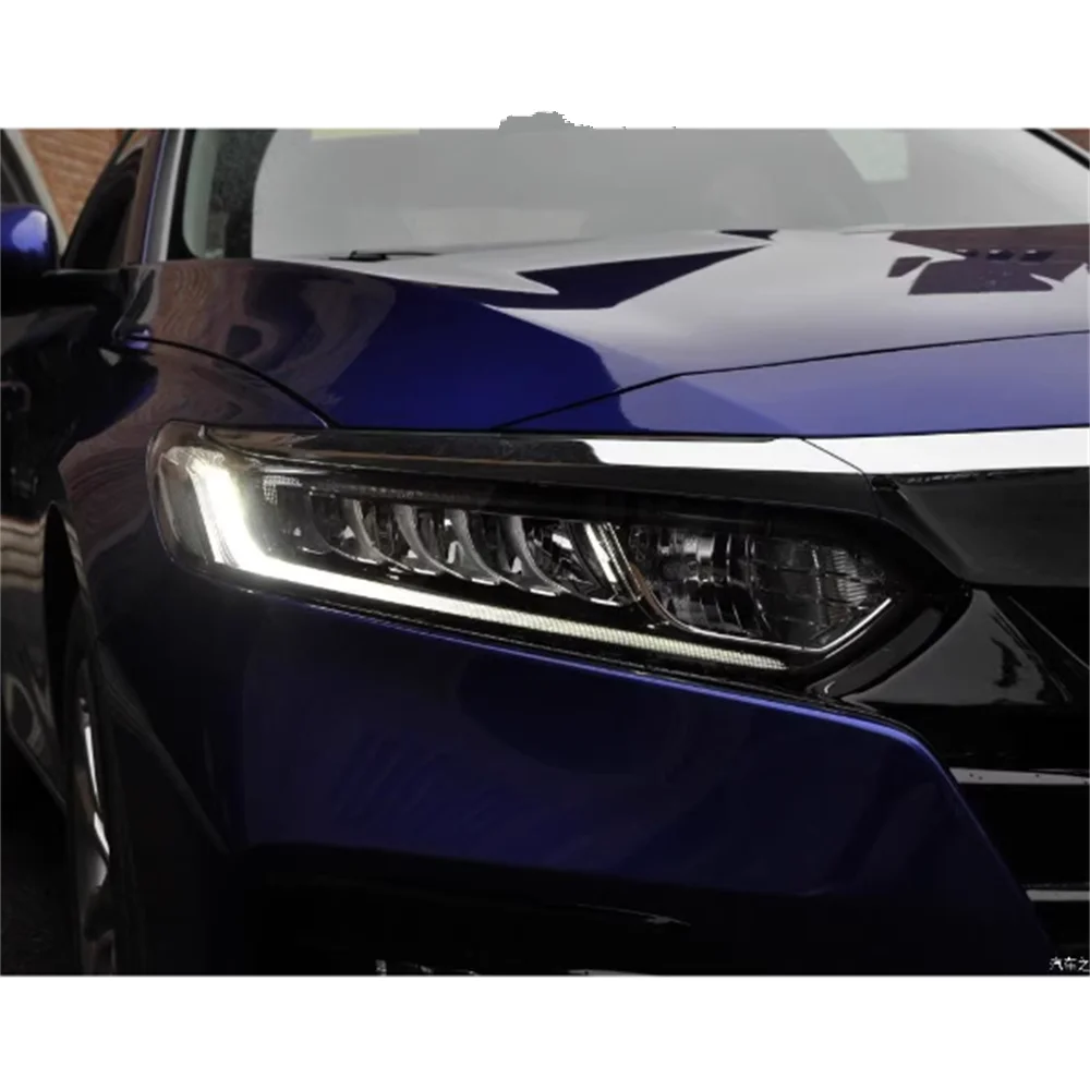 For Honda 10Th Generation Accord 2018 2019 2020 2021 2022 front Car Headlight Cover Lens Shell Lampcover Lampshade Headlamp