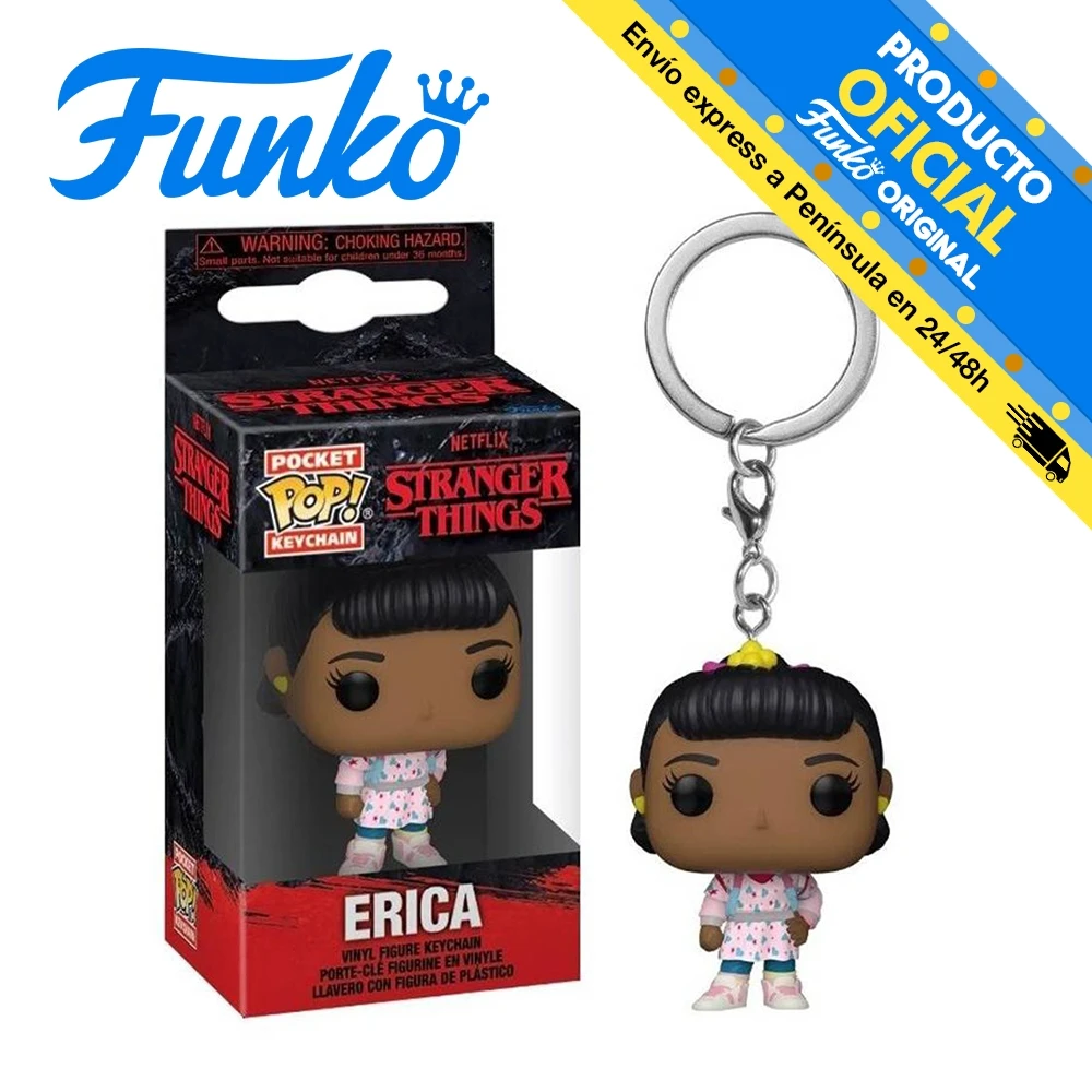 Funko Pocket Pop! Keychain: Stranger Things S4 - Erica Sinclair, 65628, original, toys, boys, girls, gifts, collector, figures, dolls, shop, with box, new, man, woman, official license