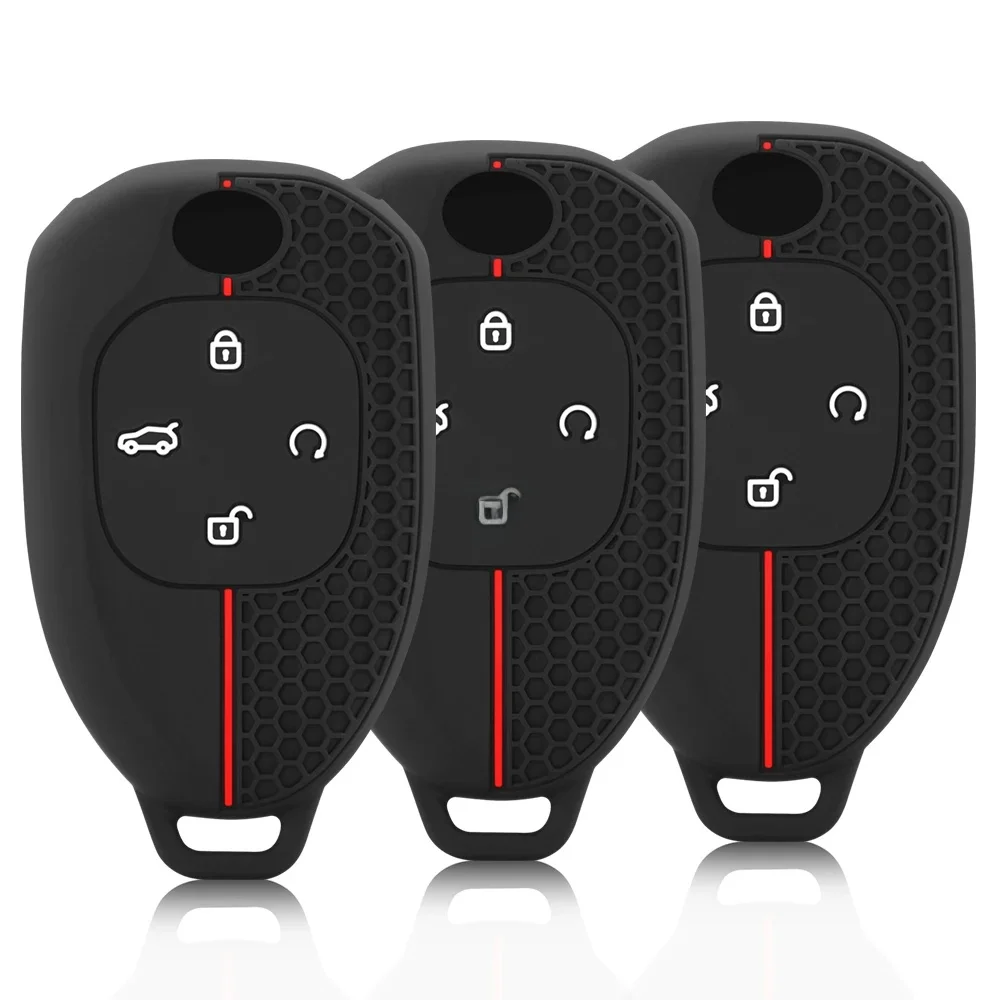 Coque de protection en silicone pour clé de voiture intelligente, GAC Trumpchi, GS4, GM8, revenu 3, revenu 6, revenu 4, GS5, GS3, légende GS8, à la hausse, J11, J12, J13, J14, J15, J16