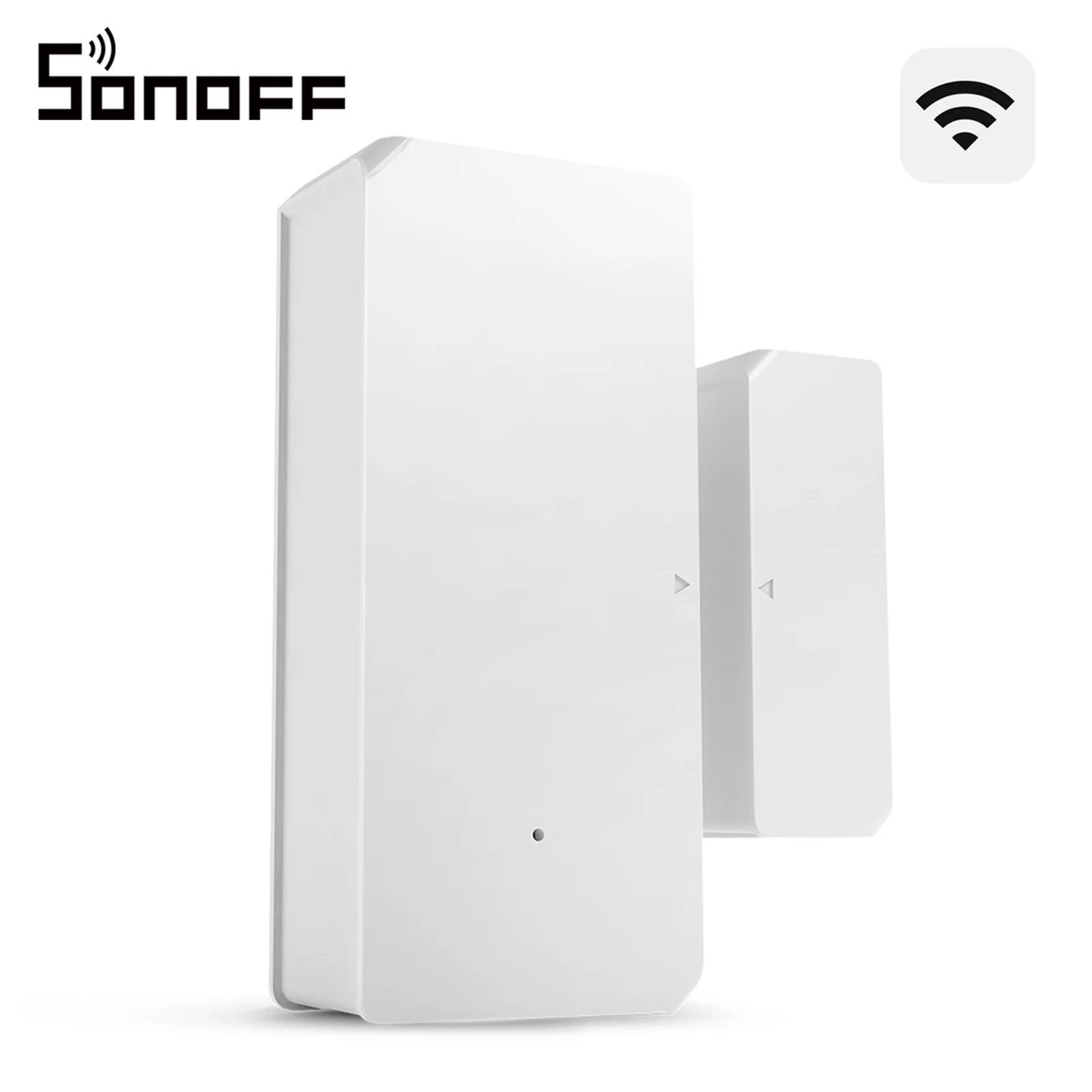Sensor inalámbrico de seguridad para puerta/ventana Sonoff DW2-WiFi, alarma de seguridad para el hogar, funciona con la aplicación eWeLink, compatible con dispositivos Sonoff IFTTT