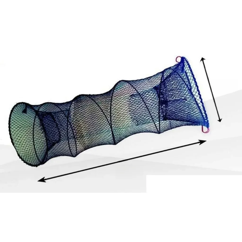 30x90 cm trampa para cangrejos carnuca peixe mar cebo gambas camarones