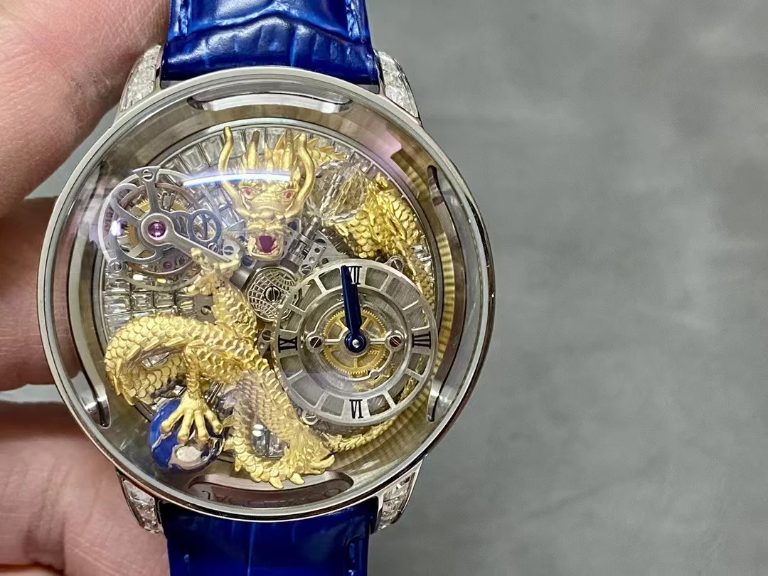 Jacob China Dragon Tourbillon Movement Watch