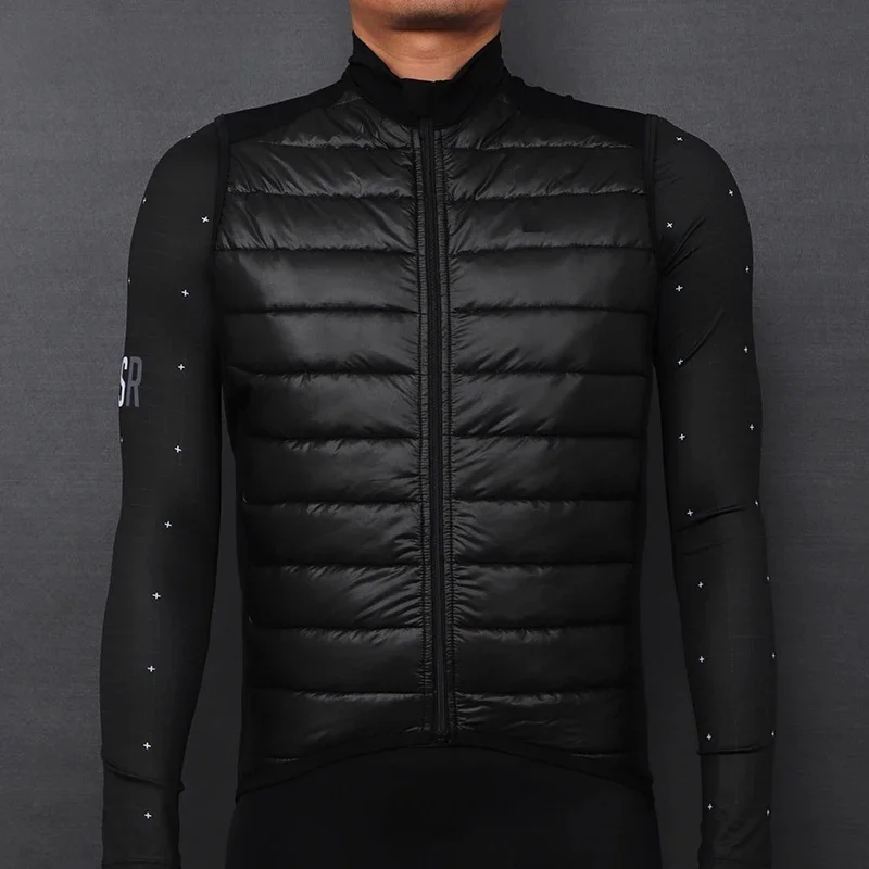 AliExpress mcycle Mcycle Winter Fleece Warm Winterize Self Heating Bicycle Vest Lightweight Padded Cycling Vest Windbreak Cycling Gilet Down Vest