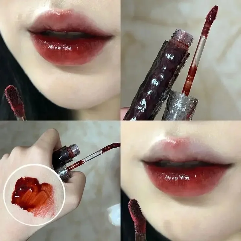 HERORANGEHR292-Glaçure d'eau miroir de roche glacier, hydratant, formant un film qui ne se décolore pas facilement