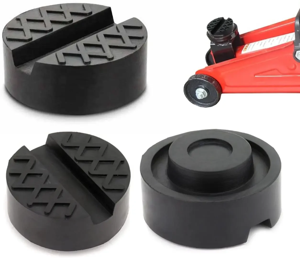 Podnośnik samochodowy z rowkiem podłogowym Gumowa podkładka pod ramę Adapter podnośnika Narzędzie do podnoszenia zgrzewania bocznego Tarcza do Lexus Subaru Fiat Volvo — zdjęcie 2