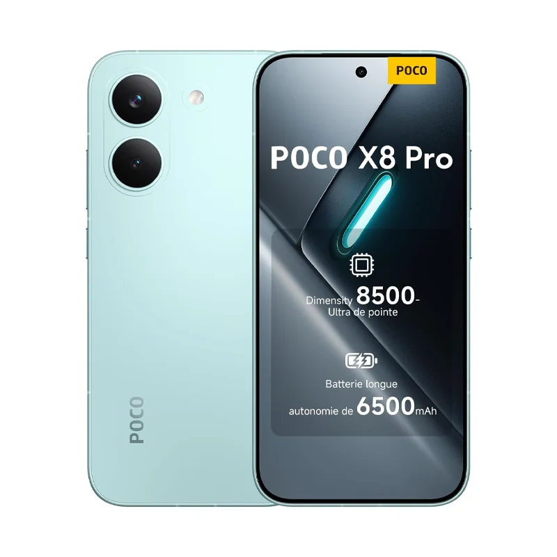 POCO X8 Pro 5G NFC Dimensity 8500-Ultra 6500mAh 100W 1.5K AMOLED 120Hz 50MP Sony IMX882