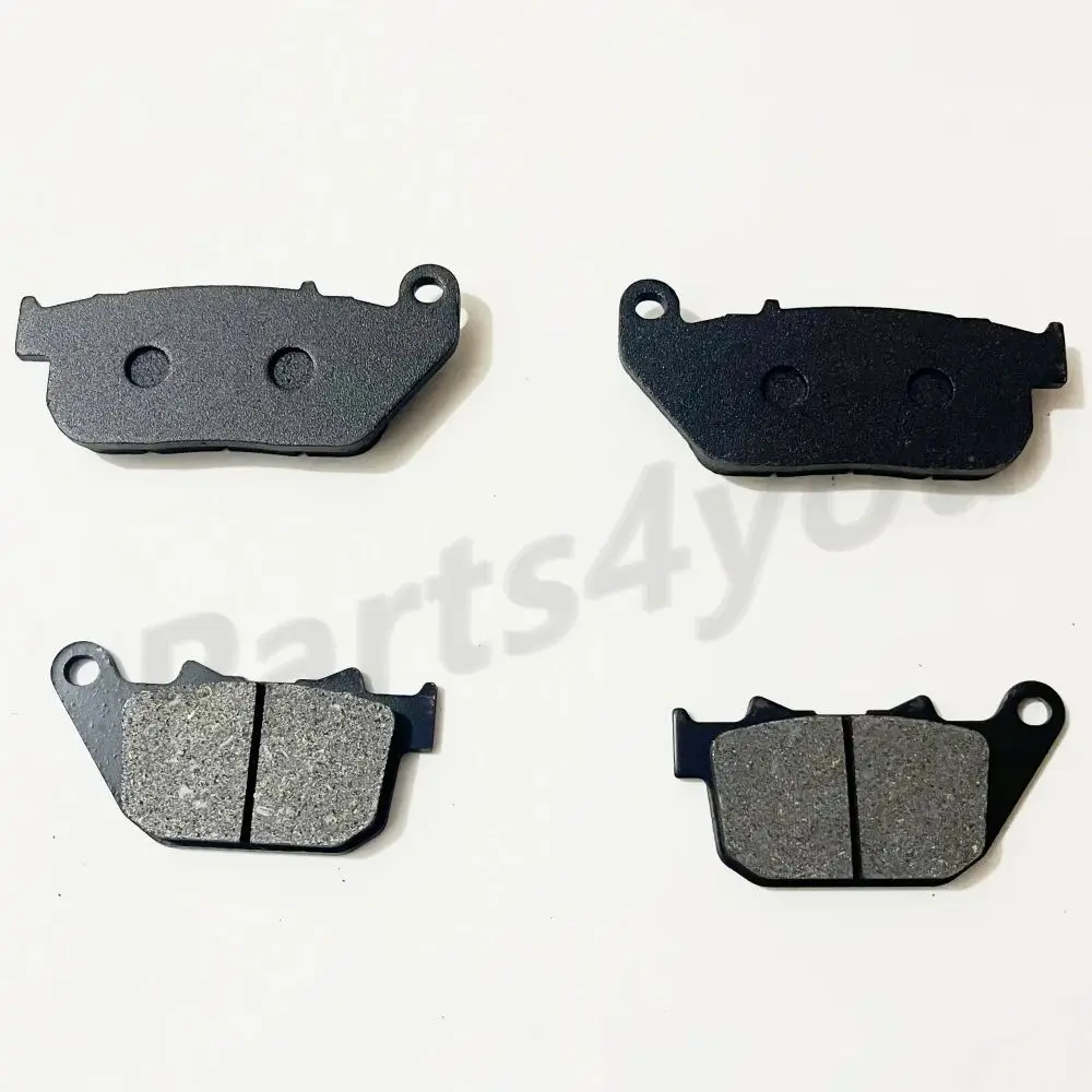 Front and Rear Brake Pad Kit for Harley Davidson XL883 Sportster 883 XL1200L XR1200X 42836-04A 42831-04A 42836-04 42029-07