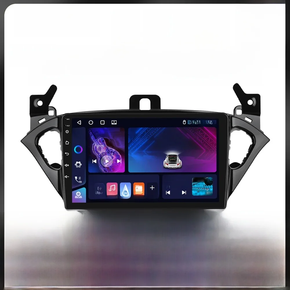 Podofo 2Din 8 + 128G Autoradio Voor Opel Corsa 2015/Opel Adam 2013-2016 Multimedia Speler AI Voice Carplay Android Auto BT GPS WIFI - afbeelding 2