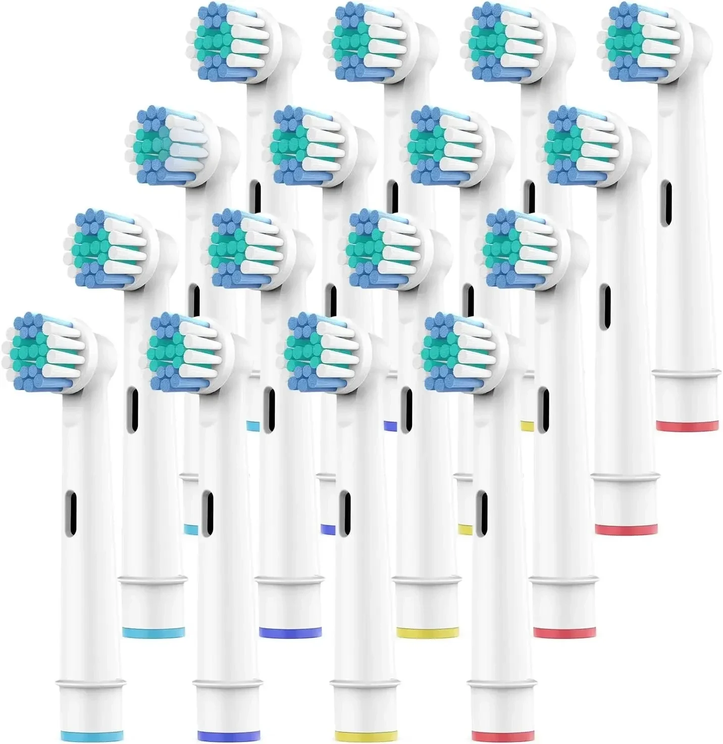 Wymienne główki do elektrycznej szczoteczki do zębów Oral B Braun 16 sztuk/paczka wymienne główki do szczoteczki do 1000/2000/3000/5000 dorosłych dzieci — zdjęcie 2
