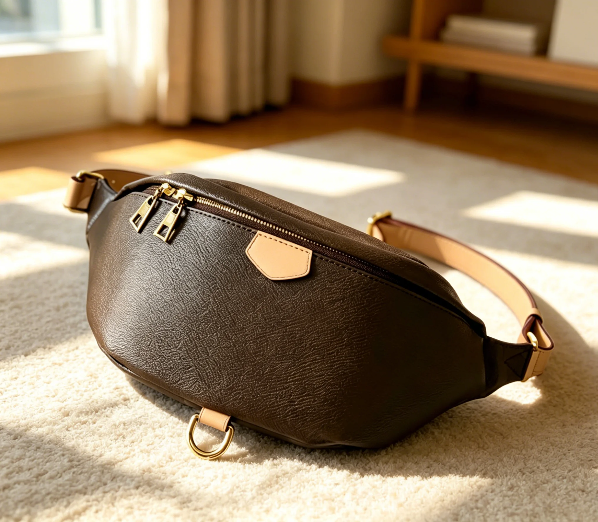 

2026 Size: 37x14x13 cm no box New Model Versatile and Fashionable Real Leather Bag - Durable,High-Quality and Affordable