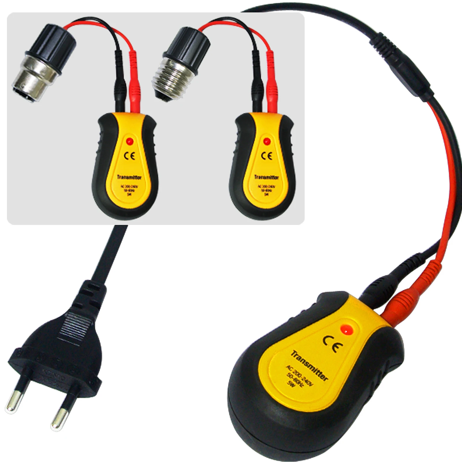 EM419A Circuit Breaker Finders 220V At 50~60Hz Socket Tester Electric Wire Detector Professional Electricity Tools