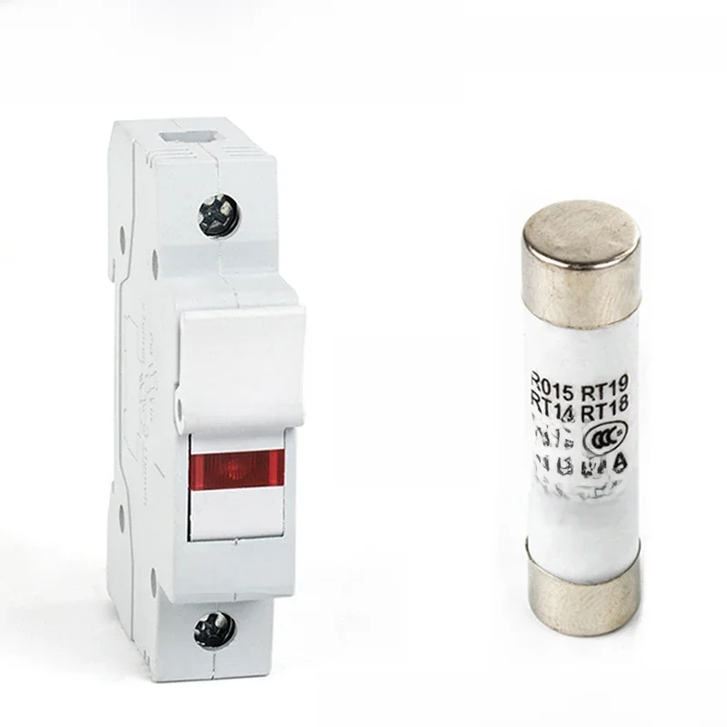 RT18-32X 1/2/3/4P 2/3/4/5/6/8/10/16/20/25/32A porte-fusibles de montage sur Rail Din porte-fusible pôle de Base pour 10x38mm AC690V 500V