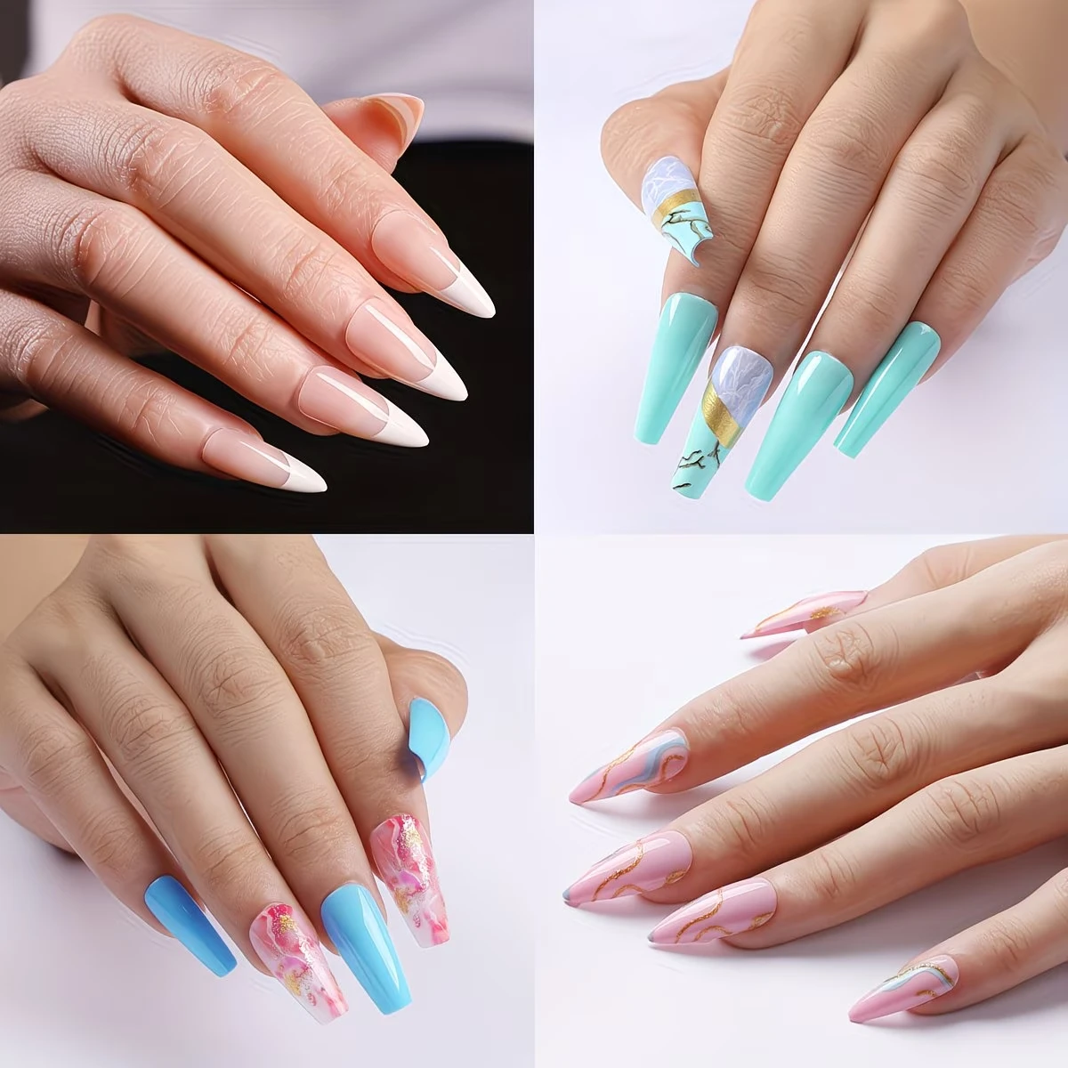 DOULINGDAI 30ml Nagelverlängerungsgel, Poly-Gel für Nagelspitzen und Nagelkunst, Weiß, Transparent, Nude, Perlrosa, Soft Pink für DIY zu Hause. – Detail 5