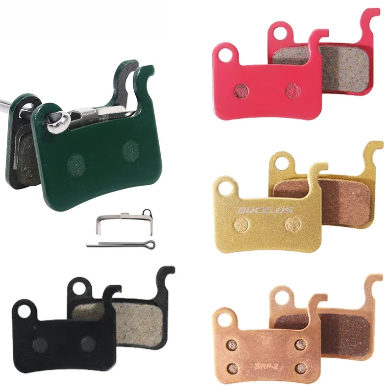 AliExpress BUCKLOS Bike Brake Pad Semi Metal Road Bicycle Hydraulic Disc Brake Pads Resin Ceramic Copper Scooter Brake Pad for SHIMANO