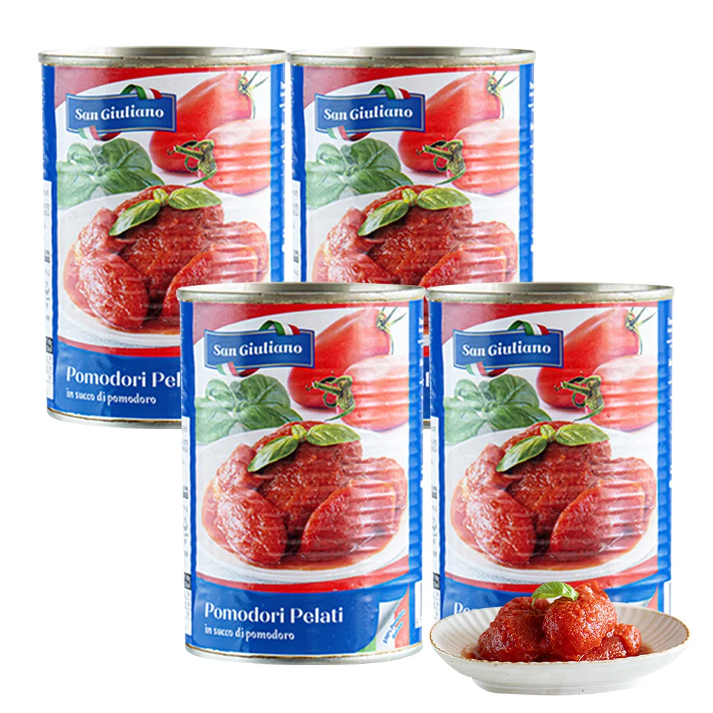 San Juliano Tomato Hole 400g X 4 pieces